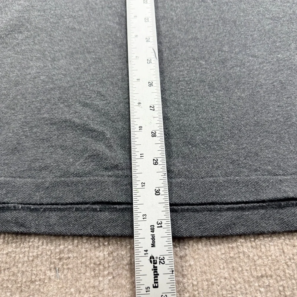 Polo Ralph Lauren Mens XXL Classic Fit Gray Cotton Mesh Short Sleeve Polo Shirt